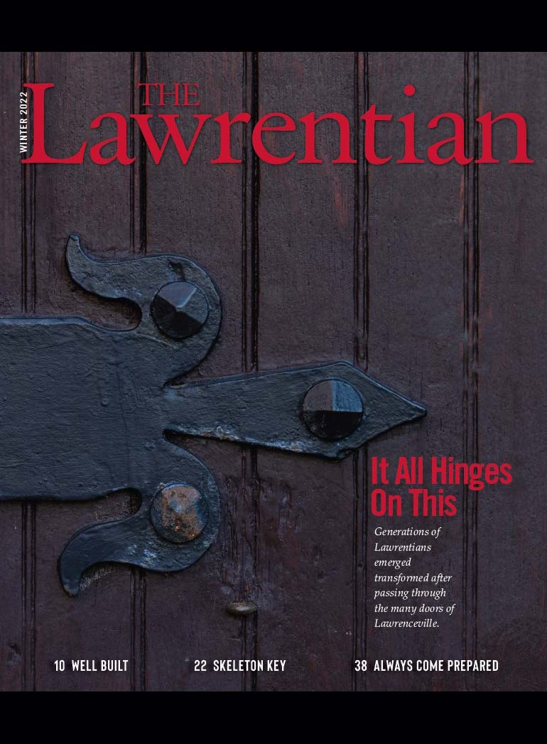 Lawrentian Winter 2022 cover